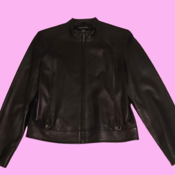 womens leather jacket - Picture 8 of 8